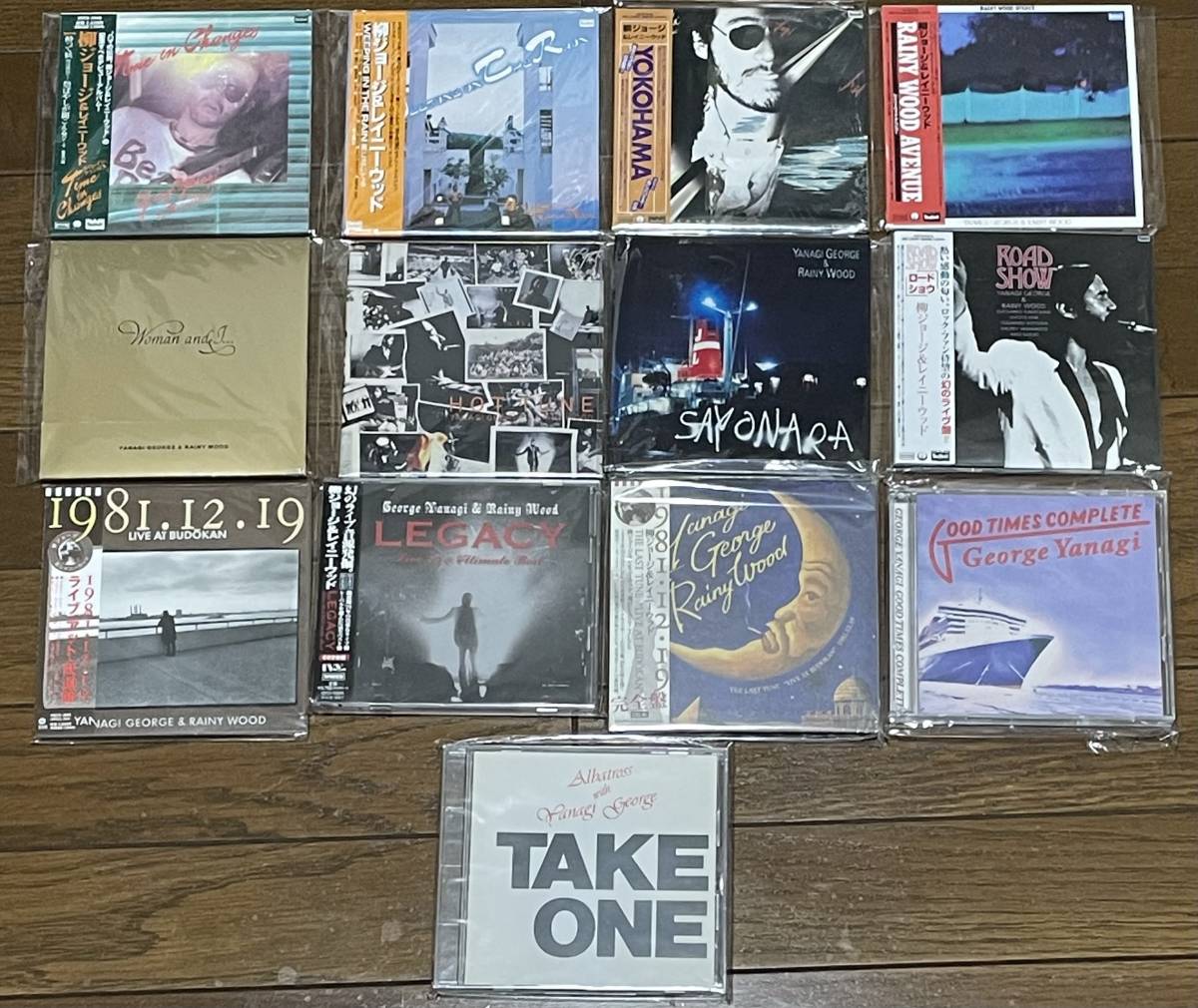 ★大人買い！★ 柳ジョージ&レイニーウッド CD１３種セット（うち１２種は既に廃盤入手困難！）萩原健一 R&B SOUL BLUES 和製クラプトン