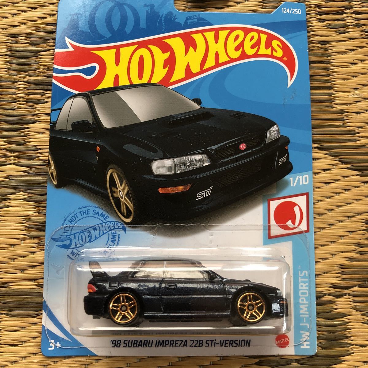 ホットウィール Hot Wheels ’98SUBARU IMPREZA 22B. STI-VERSION_画像1