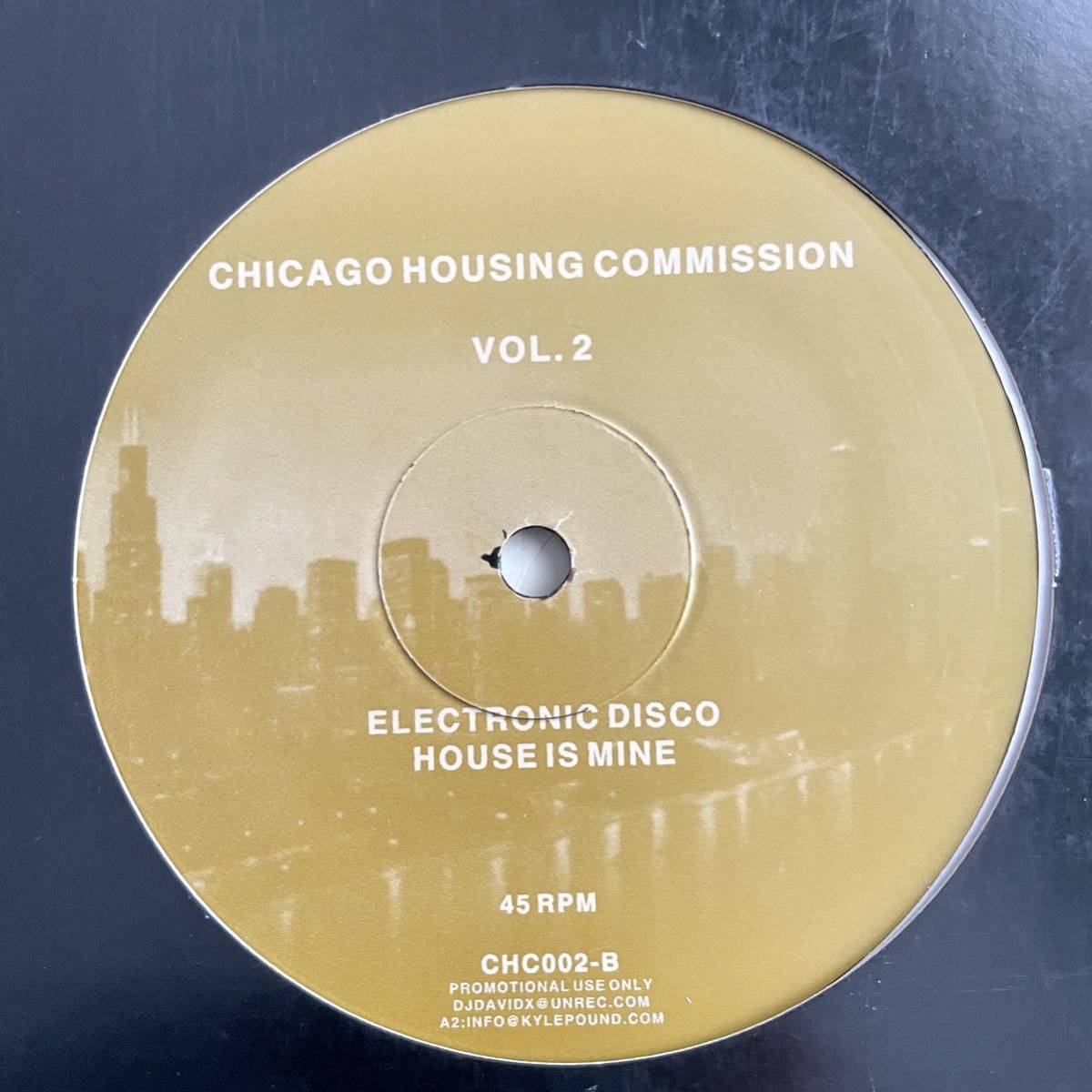 Chicago Housing Commission Vol. 2 Chip E. Kyle pound David X westbam hypnotist ACID HOUSE〜HIP HOUSE_画像2