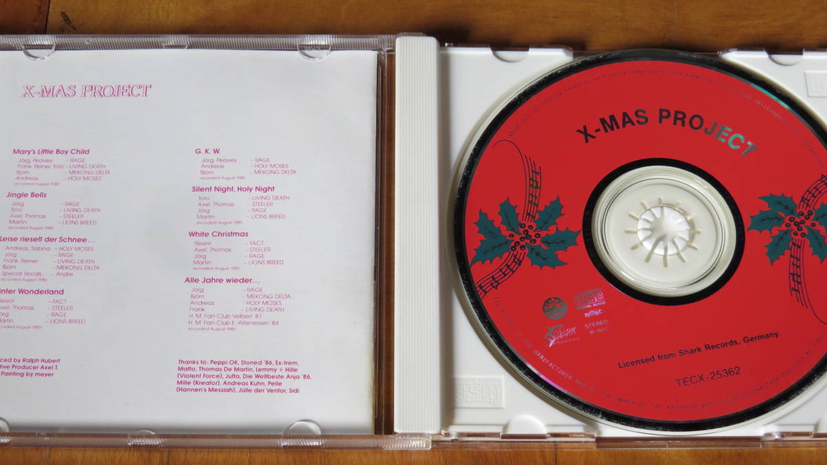 メタル・クリスマス/X-MAS PROJECT 国内盤_画像2