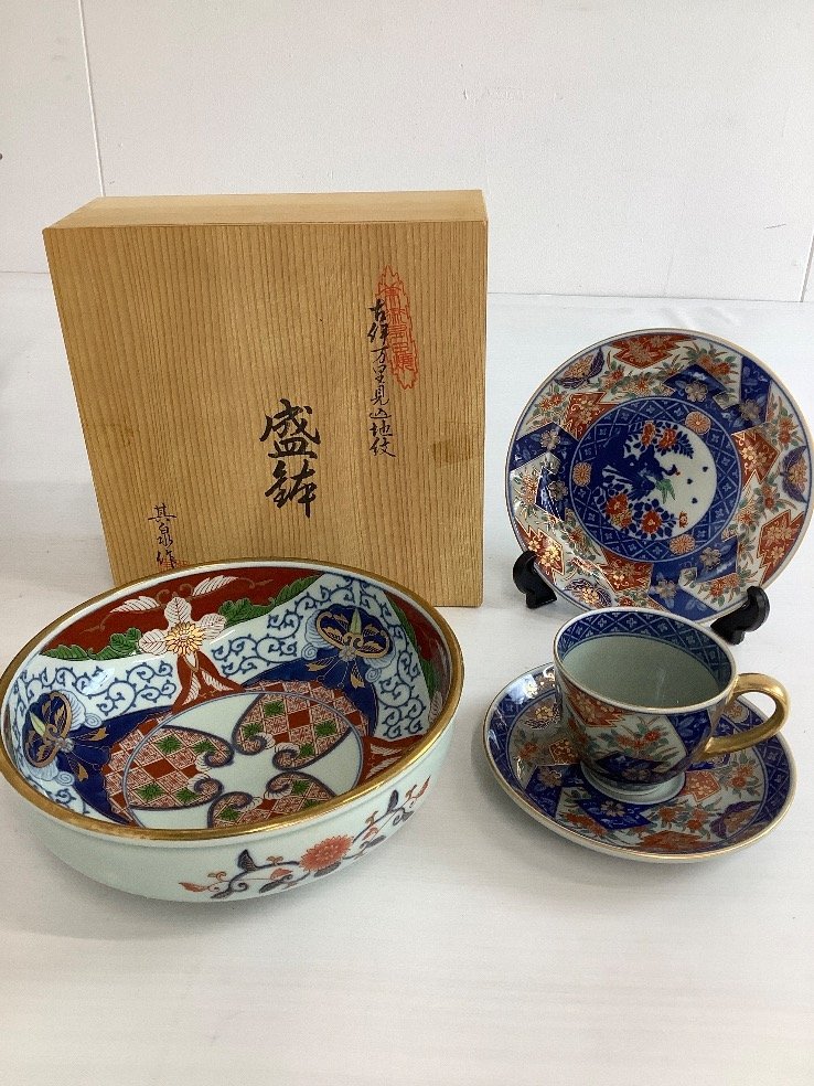 林九郎 カップ&ソーサー プレート 古伊万里 其泉 盛鉢 ACBF 中古品