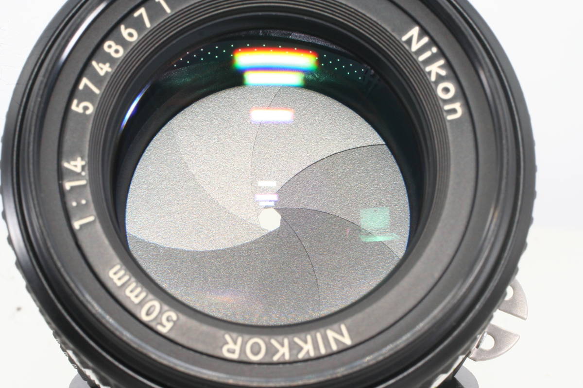 ☆新品級「整備済・完動品」Nikon AI-S NIKKOR 50mm f1.4 純正品 ☆新品級「整備済・完動品」Nikon AI-S NIKKOR 50mm f1.4 純正品
