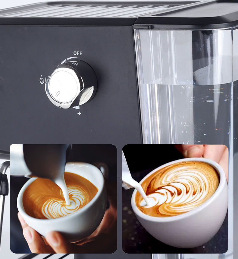 エスプレッソマシン カプチーノメーカー コーヒーマシン 保温機能_画像4