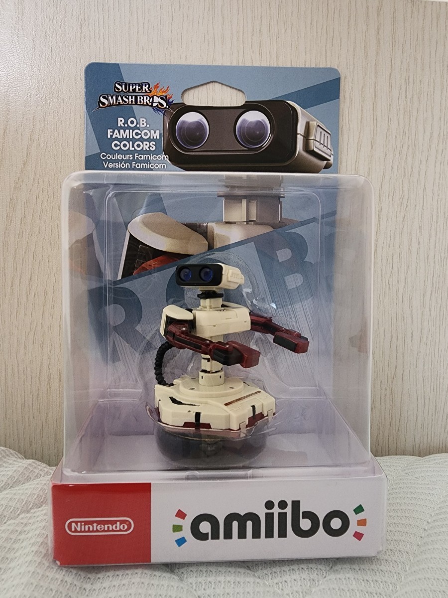 新品未開封 amiibo ロボット 大乱闘スマッシュブラザーズ