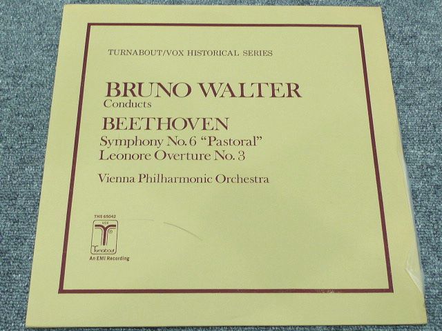 米盤　ワルター　ウィーン・フィル　ベートーヴェン：交響曲 第6番「田園」他_画像1
