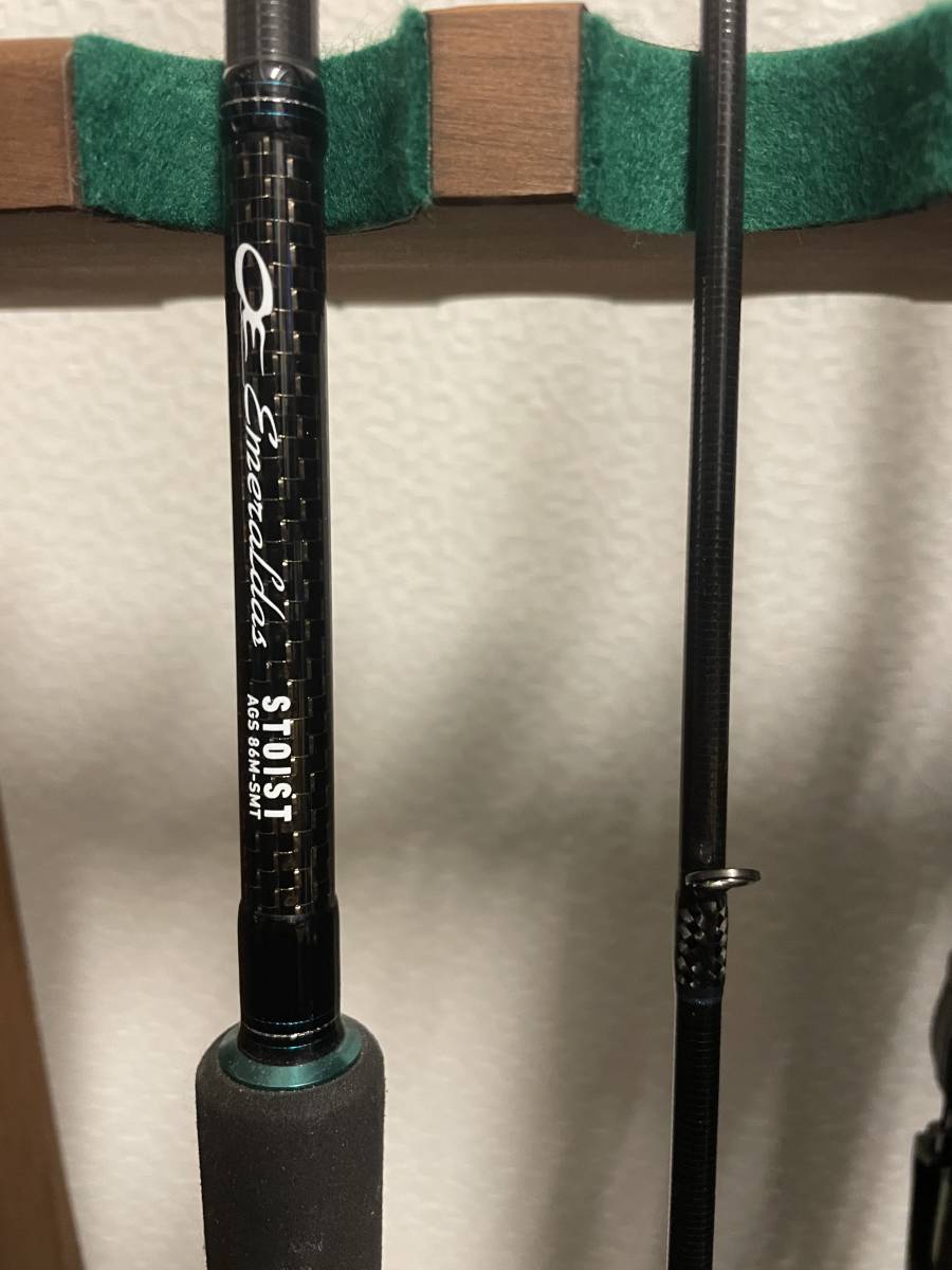 美品ダイワエメラルダスストイストAGS 86M-SMT チタンガイド-日本代購
