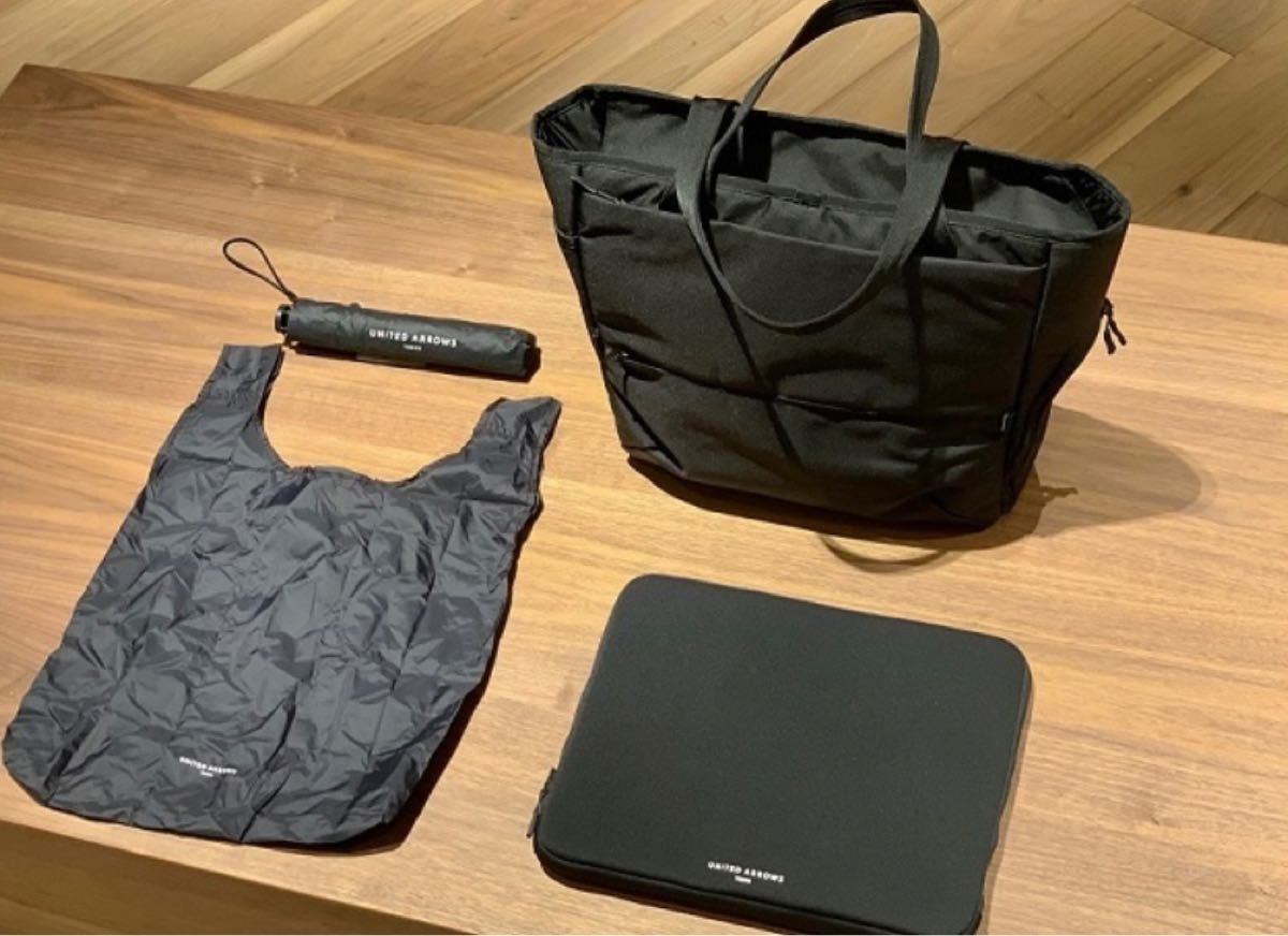 united arrows バリスティックナイロン トート ブラック united arrows バリスティックナイロン トート ブラック
