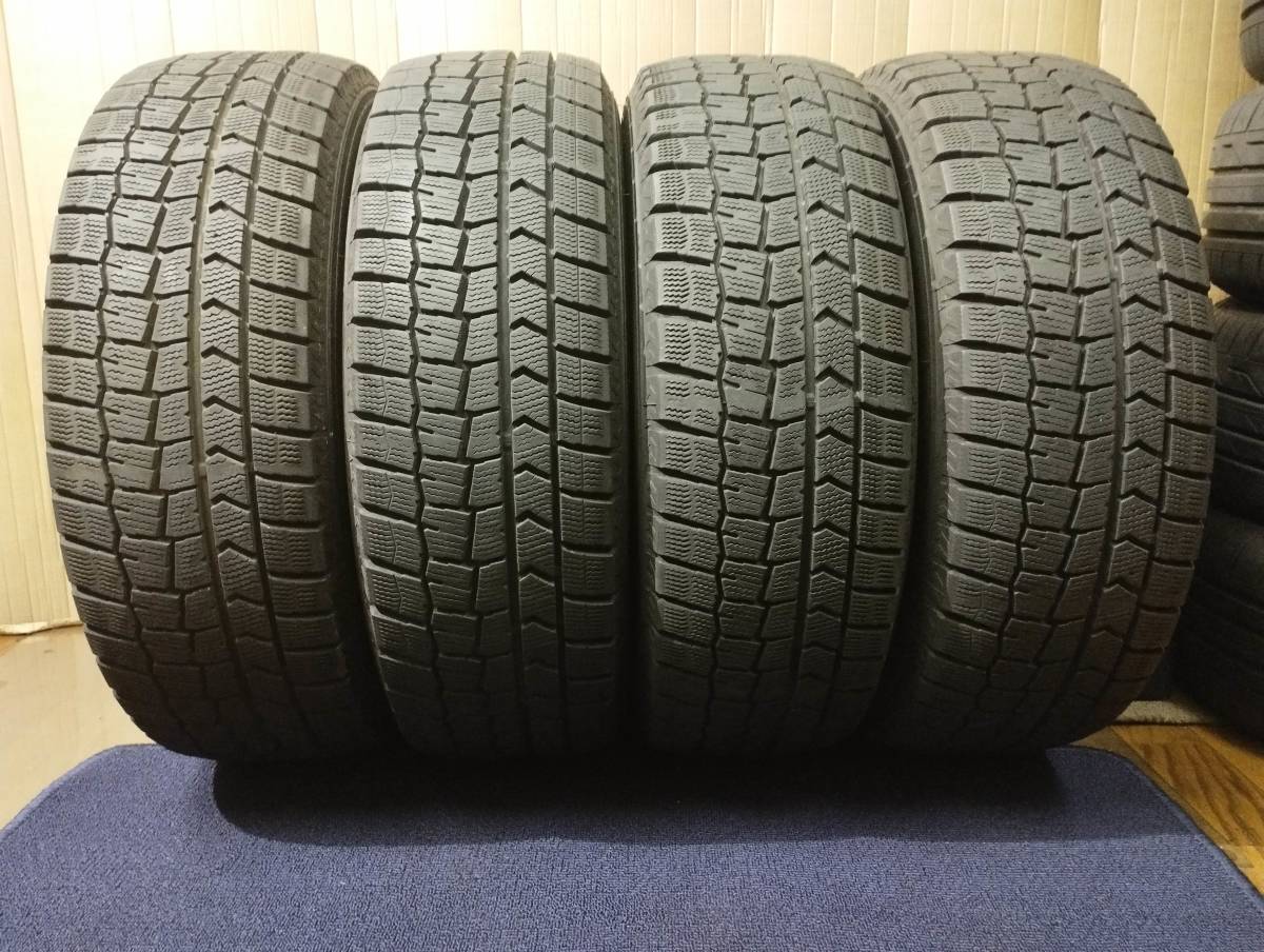 スタッドレスタイヤ 195/65R15 4本セット ダンロップ WINTER MAXX 02