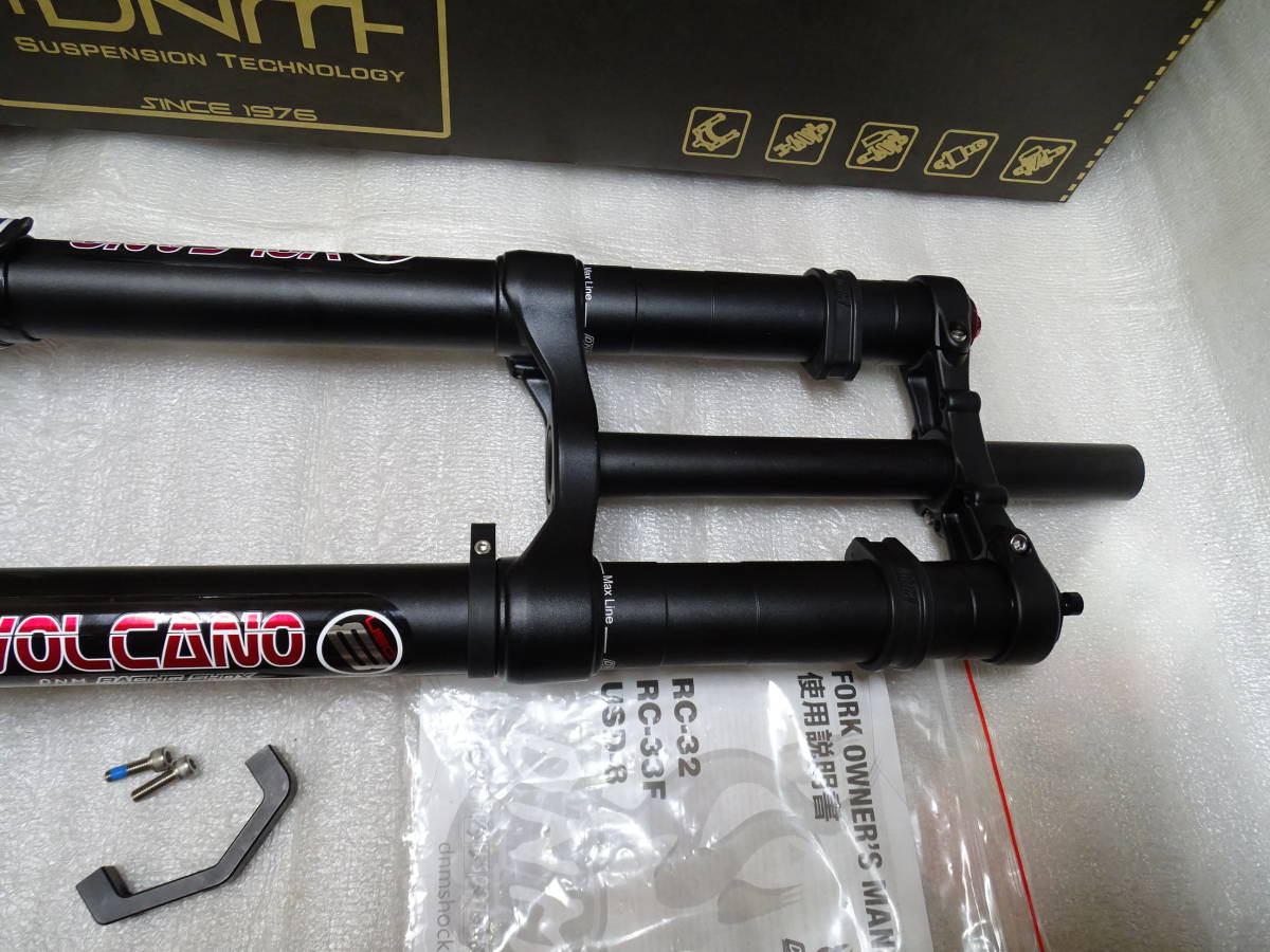 DNM USD-8S Suspension Downhill DH MTB Air 1-1/8" 203mm 110x20mm Axle 24'' 26inch and 27.5i_画像2