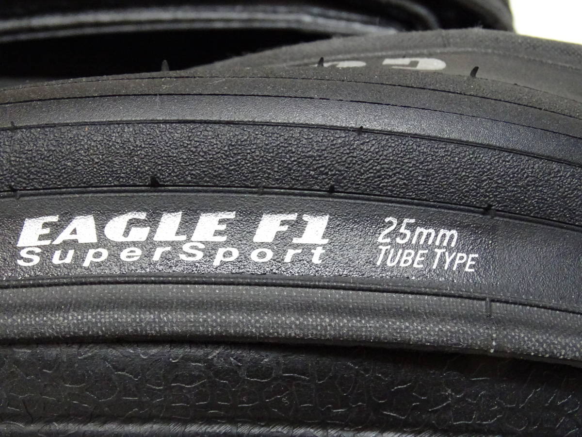  GOODYEAR EAGLE F1 SuperSport 25C クリンチャー タイヤ 黒 ２本セット_画像4