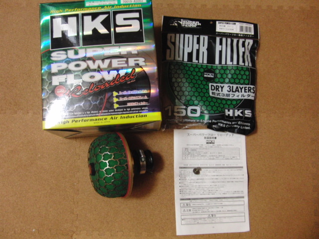 HKS SUPER POWER FLOW Reloadet カプチーノ用 新品フィルター付き