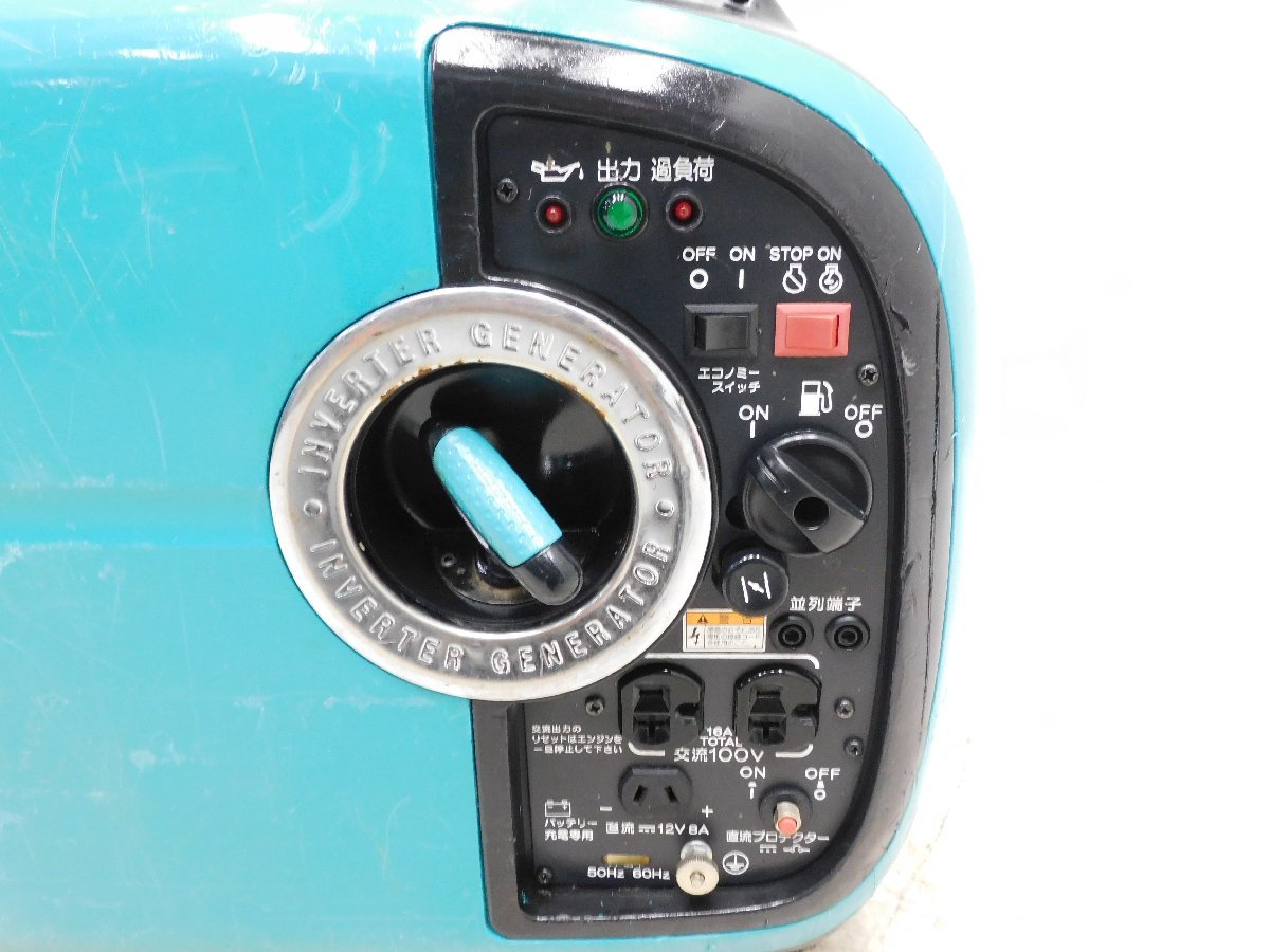 ★1000円スタート売切り！★DENYO デンヨー 発電機 GE-1600SS-Ⅳ★ガソリン★1.6kva★災害★レジャー★中古★T776_画像8