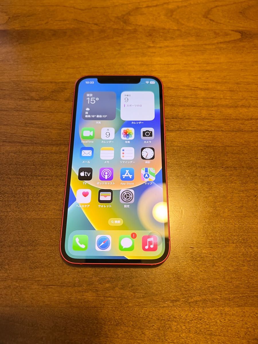 iPhone 12 赤 64GB WiFi/Bluetooth不可 ジャンク品