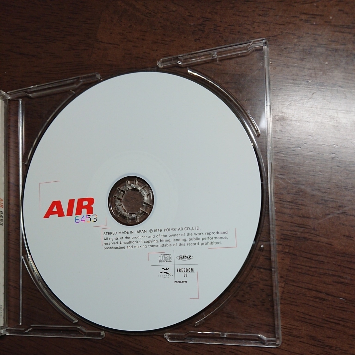 ＡＩＲ 6453 シングルＣＤ_画像2