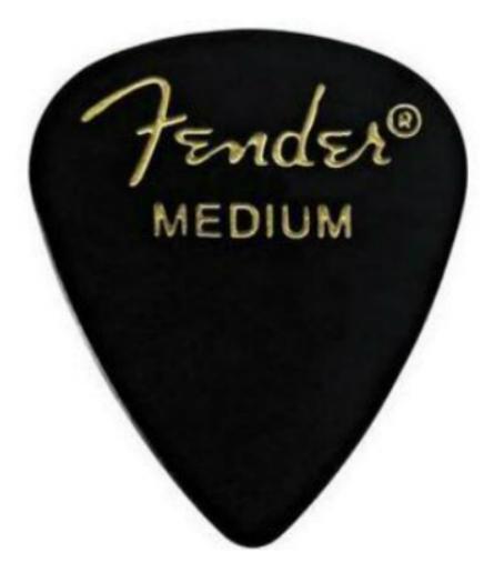 Fender ティアドロップ ギターピック 351 MEDIUM 5枚_画像2