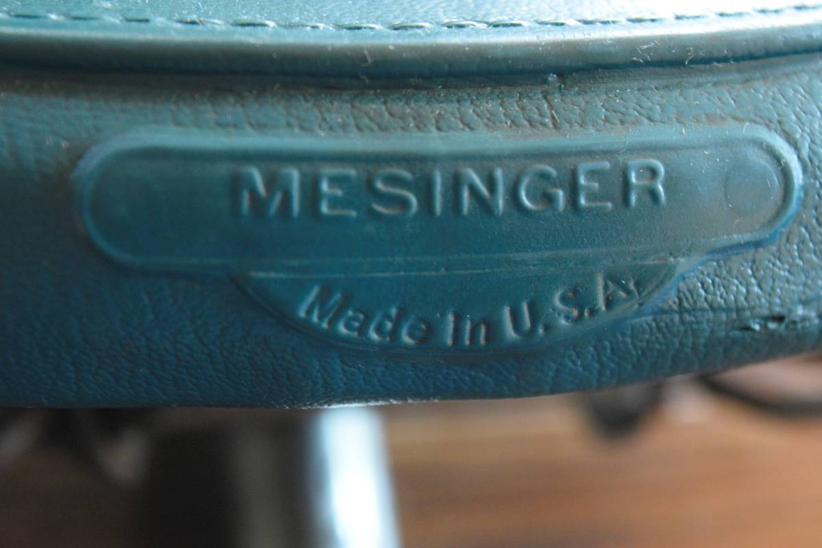 VINTAGE MESINGER SEAT　MADE IN U.S.A.　（ vintagebicycle schwinn_画像3