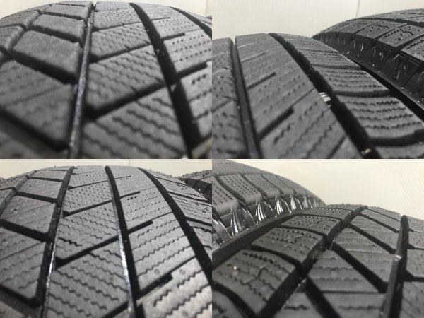 走行短め 22年製 BS BRIDGESTONE BLIZZAK VRX3 185/60R16 16インチ スタッドレス 4本 MAZDA2 フィット デミオ等　(VTG702)_画像6