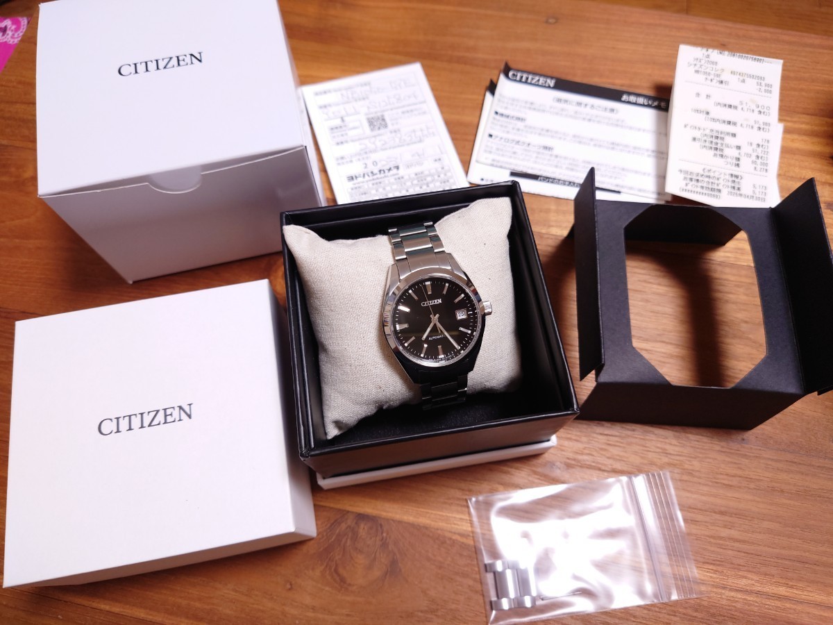 予約中！】 ☆美品☆CITIZEN☆シチズンコレクション NB1050-59E ワン