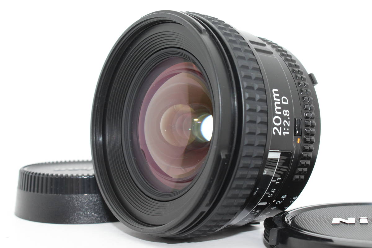 競売 NIKON ☆美品☆ニコン AF D☆ L3794#950 F2.8 20mm NIKKOR