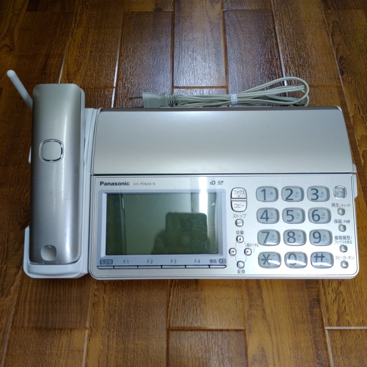 パナソニック　FAX電話機　おたっくす　KX-PD604-N（親機のみ）_画像1