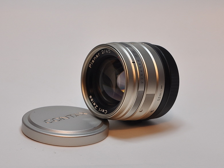 ☆【美品】CONTAX Carl Zeiss Planar T* 45mm f2 コンタックス カール