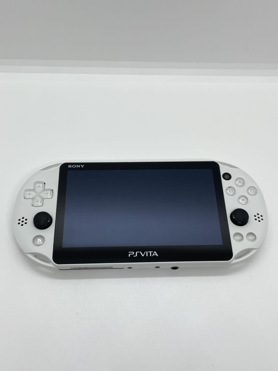 最新エルメス Vita PlayStation PCH-2000 ホワイト 本体のみ グレイ