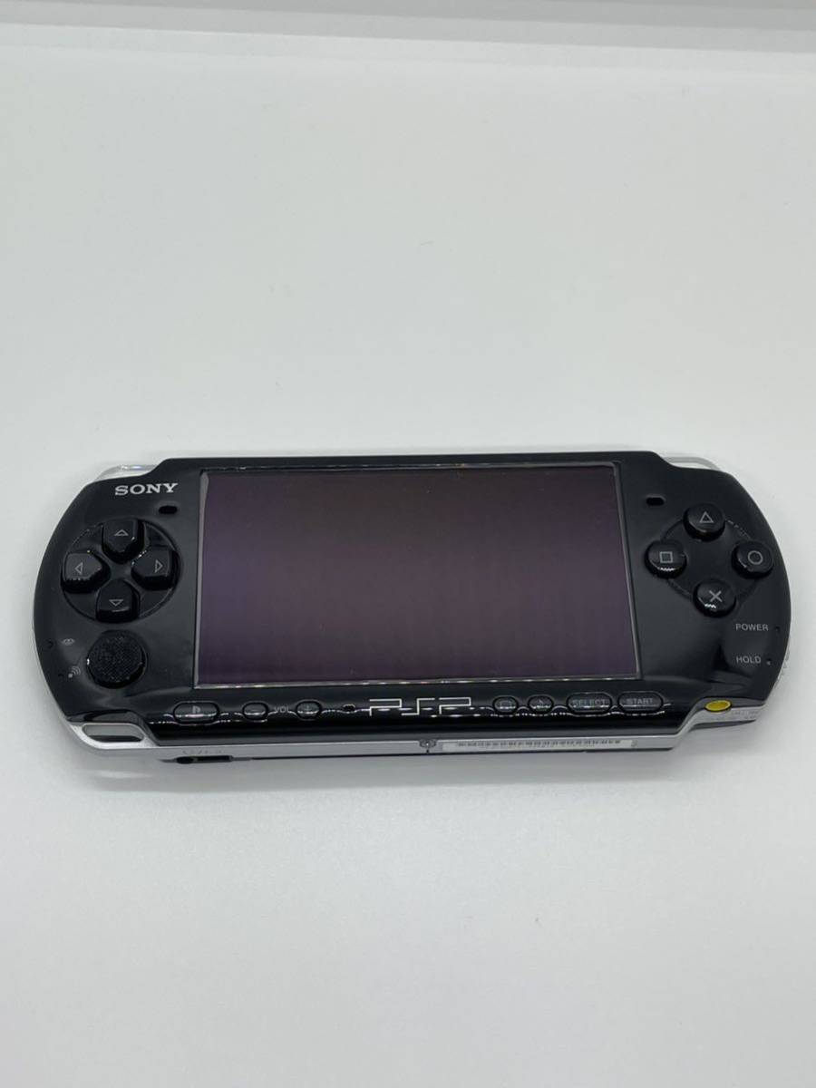 【ジャンク】PSP-3000 ピアノブラック 本体のみ_画像1