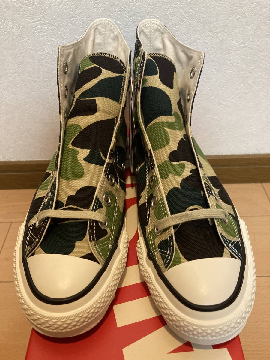 17’ デッド 26㎝ CONVERS ALL STAR J 83 CAMO HI カモ カモフラージュ コンバース 日本製 made in japan