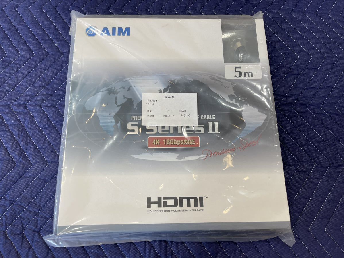 ファッション AIM ♪♪エイム電子 FLS2-05 未使用品♪♪ ☆ 5m HDMI