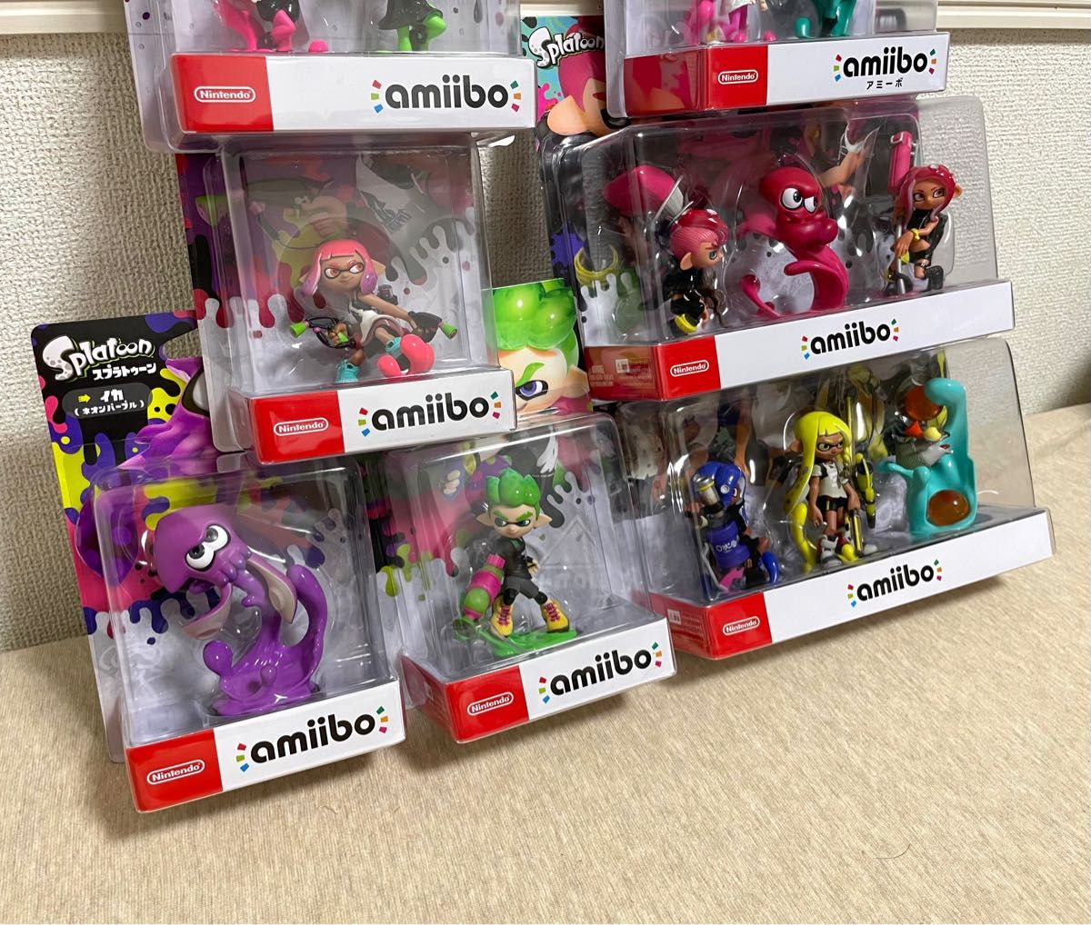 スプラ amiibo 13種セット 新品 ガール ボーイ タコ スプラトゥーン