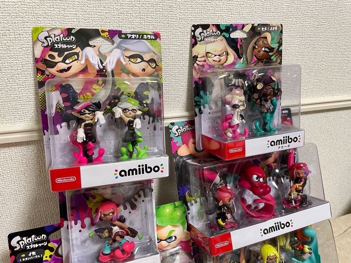 スプラ amiibo 13種セット 新品 ガール ボーイ タコ スプラトゥーン