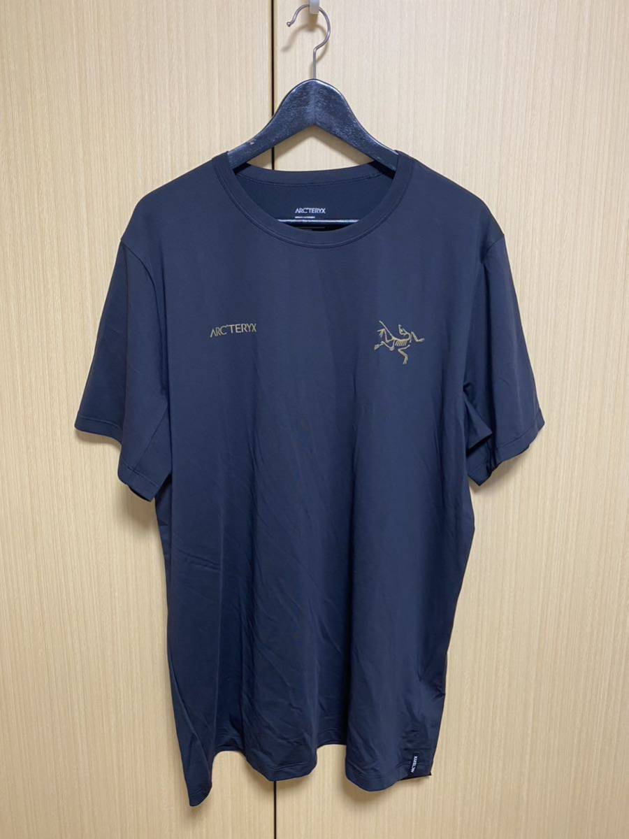 新品未使用 Arc'teryx Captive split ss T-shirts アークテリクス キャプティブスプリット 半袖Tシャツ 『XL』 ブラック 国内正規品