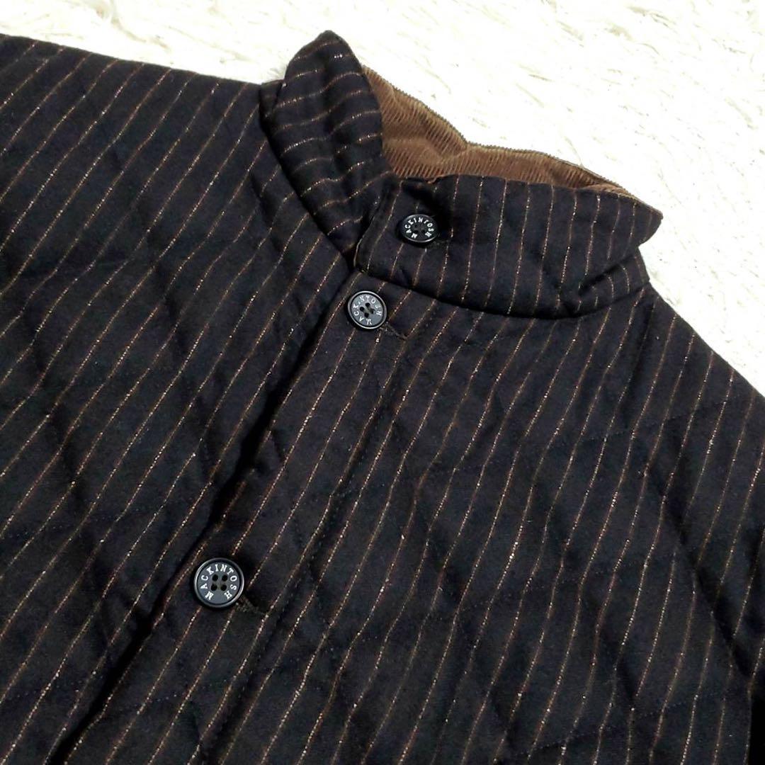 美品 M マッキントッシュ×ポールスミス キルティング カシミヤ