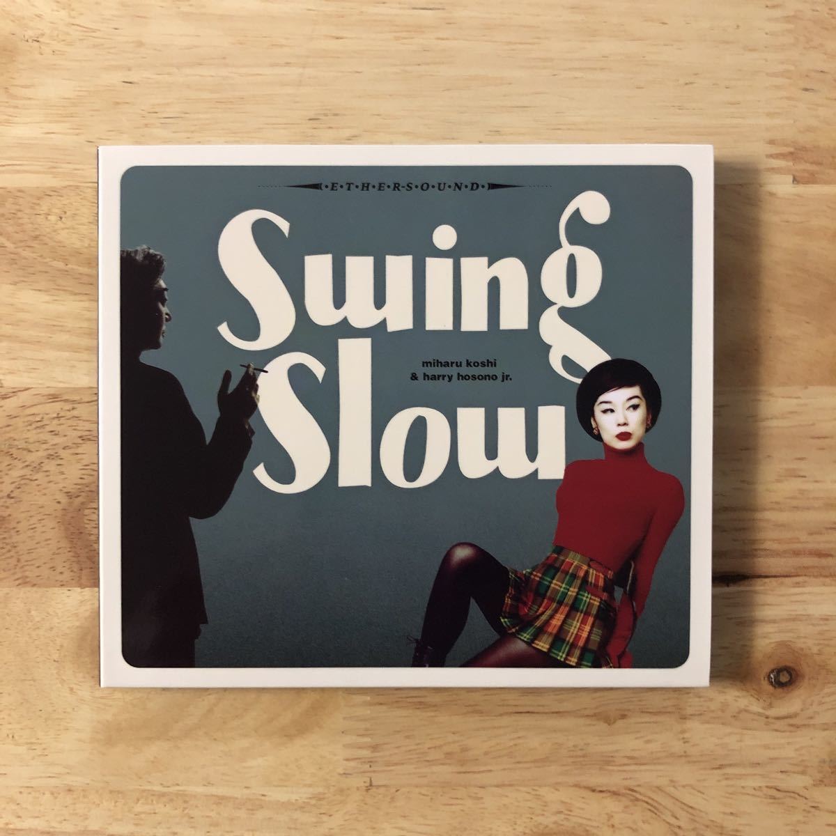 '21年版 越美晴 + 細野晴臣/SWING SLOW スイングスロウ[廃盤:帯:50年代のイージー・リスニングをベースにPROD.した越美晴とのユニット作品]_画像1