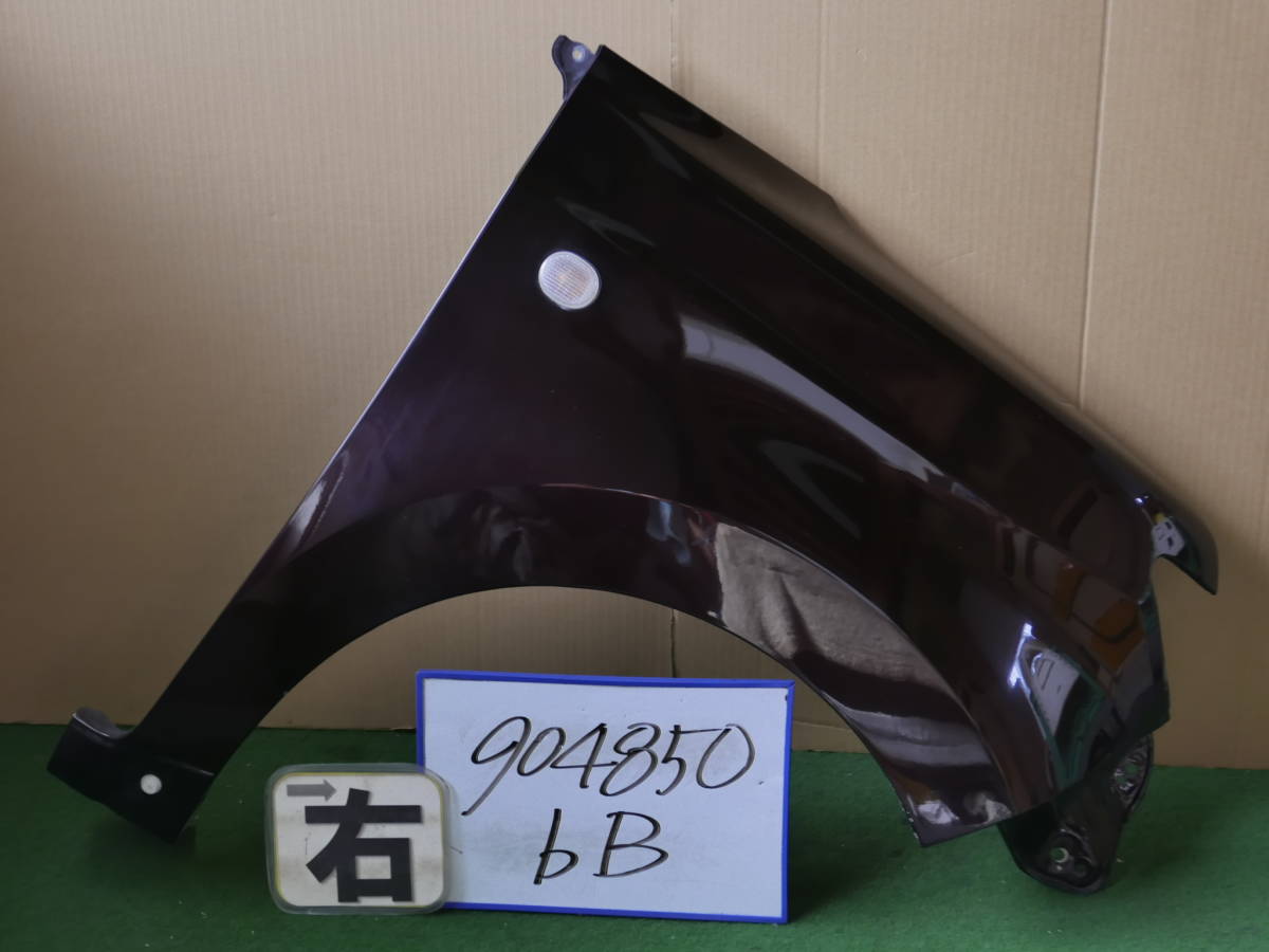 H18年 bB QNC20 右 フロントフェンダー R54 ダークレッドマイカ 送料/M 904850/14D2_画像1