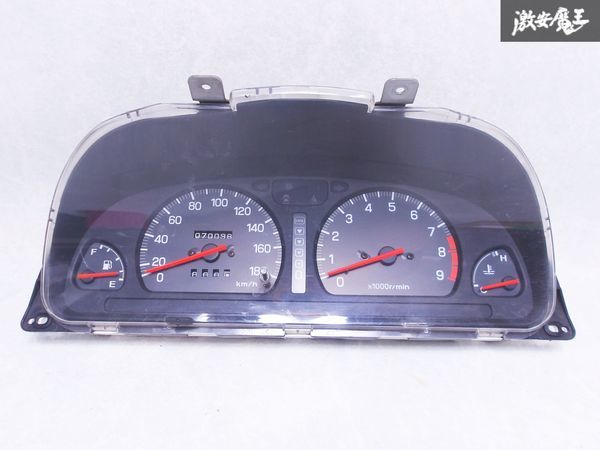 保証付 スバル 純正 GC8 インプレッサ WRX STI Ver3 5MT 5速 スピードメーター 計器 走行距離約70098km DCCD付 即納 棚S-2_画像1