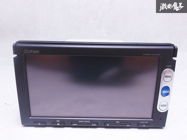 ホンダ 純正 Gathers ギャザズ 08A40-5S0-430 CQ-UH03J2CJ カーナビ ナビ CD DVD Bluetooth ワンセグ セキュリティロック品 即納 棚N-1_画像3