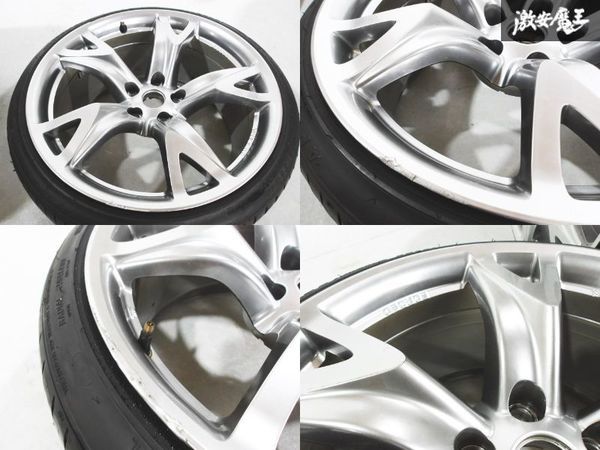 ●日産 純正 RAYS Z34 フェアレディZ バージョンST FORGED 鍛造 19インチ 9J 10J +47 +30 PCD114.3 5H 5穴 ホイール 4本セット 即納 棚B-4_画像5