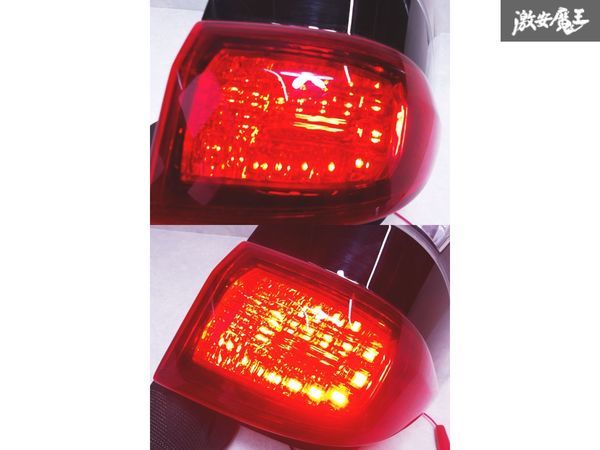 点灯OK トヨタ 純正 ANH20W 20系 ヴェルファイア LED テールライト ランプ レンズ 右 右側 運転席側 外側 KOITO 58-29 即納 棚P-2の画像9