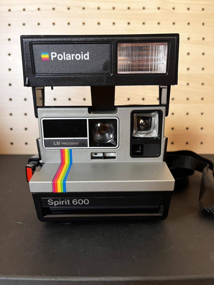 中古品Polaroid ポラロイドカメラ spirit600 古いのでジャンク？_画像3
