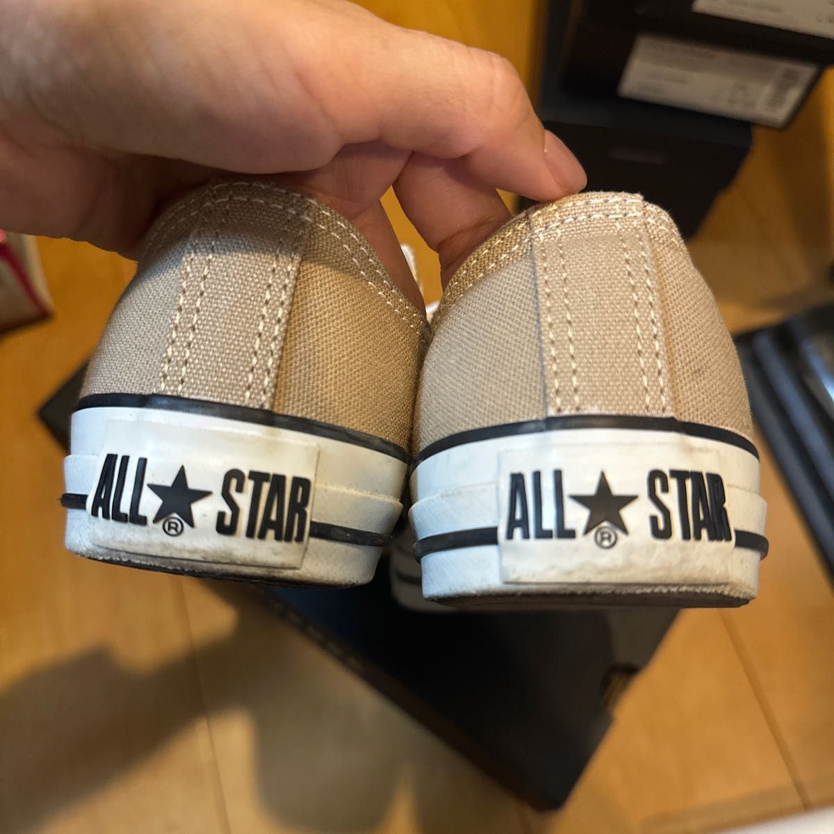 CONVERSE コンバース オールスター スニーカー ベージュ