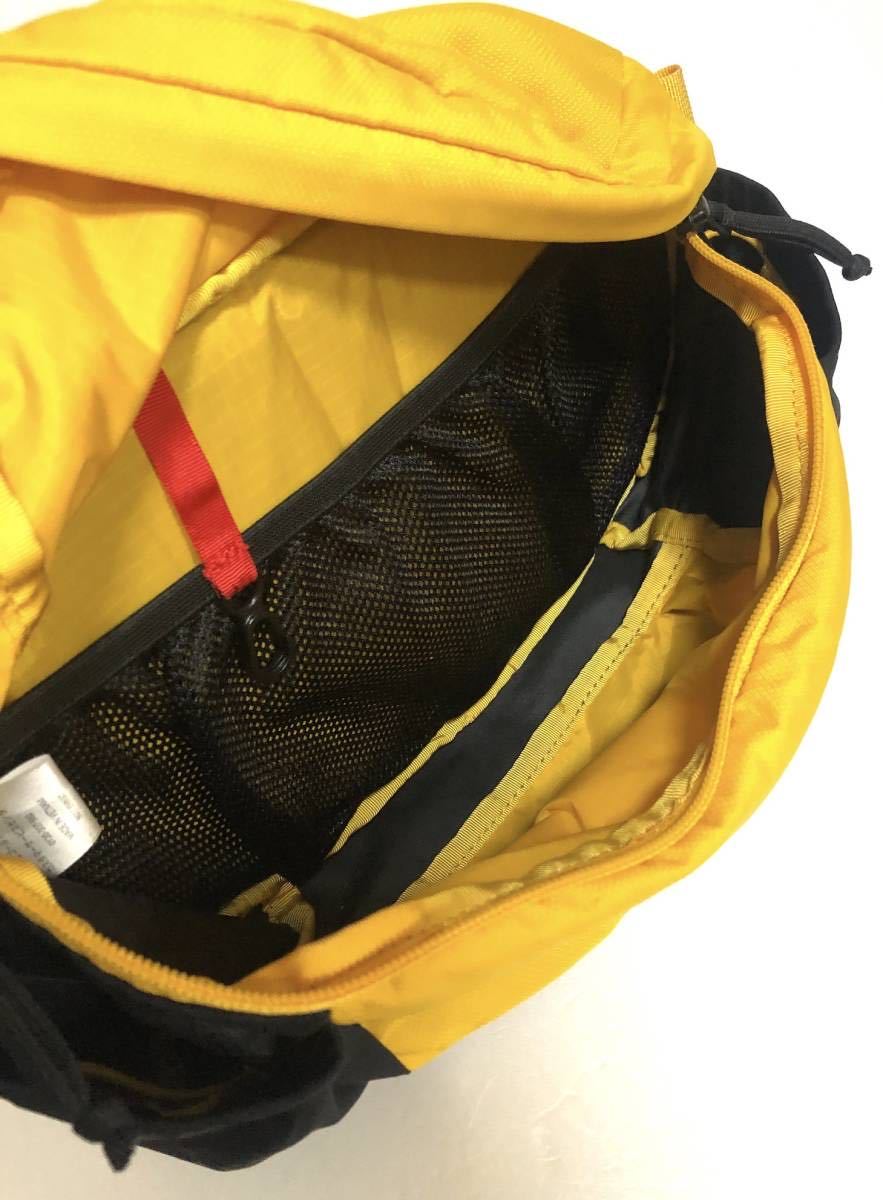 THE NORTH FACE ノースフェイス ボディバッグ 2310071 ショルダーバッグ イエロー ブラック 美品 フェス　キャンプ