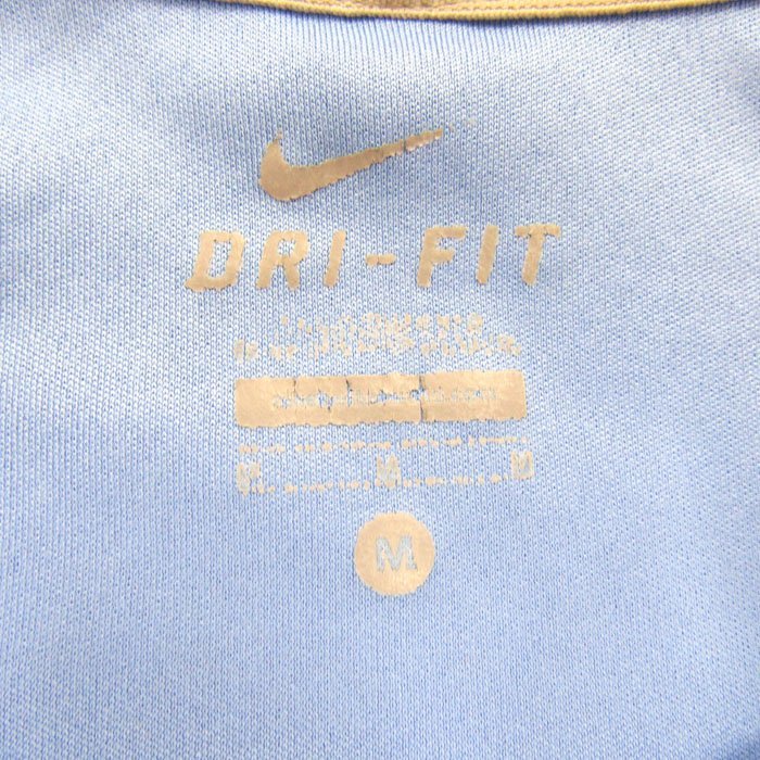 ナイキ 半袖Tシャツ ドライフィット カモフラ柄 スポーツウエア レディース Mサイズ ブルー NIKE_画像2