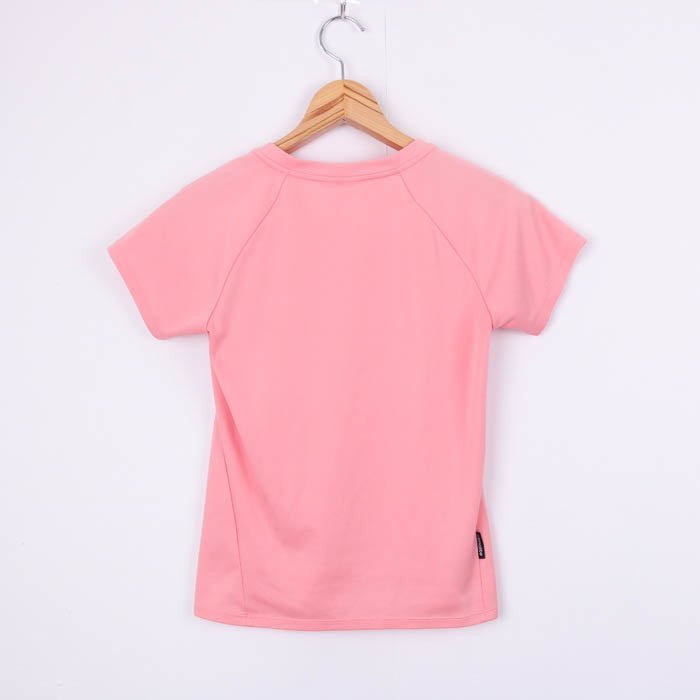  Adidas short sleeves T-shirt plain one Point Logo sportswear lady's S size pink adidas