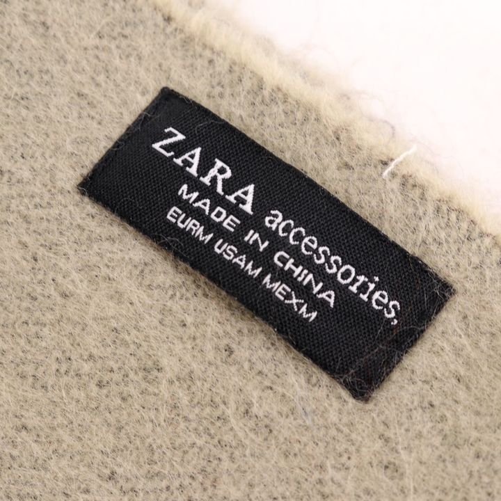 ザラ アクセサリー ストール ボーダー 大判 ブランド 小物 レディース マルチカラー ZARA accessories_画像2