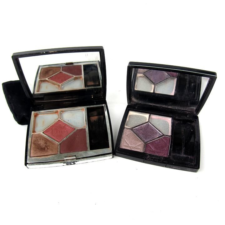  Dior eyeshadow thank Couleur kchu-ru other 2 point set together cosme defect have chip less lady's Dior