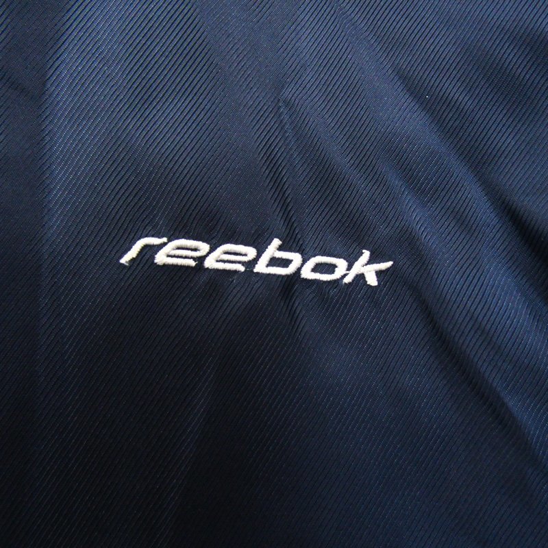  Reebok nylon jacket bench coat reverse side boa outer Kids for boy 160 size navy Reebok