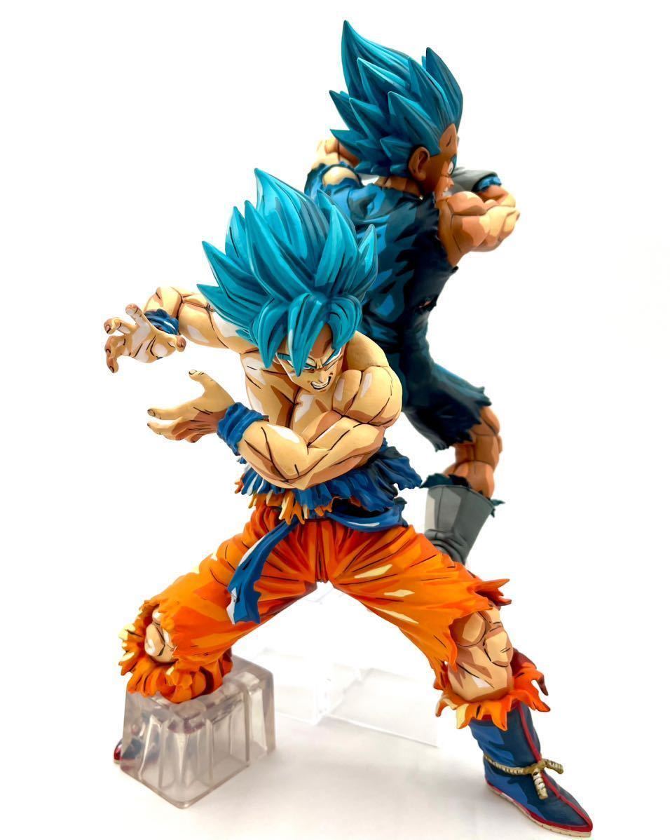 最適な価格 ドラゴンボールフィギュア 一番くじ A賞 ブルー悟空 ベジータ コミック・アニメ