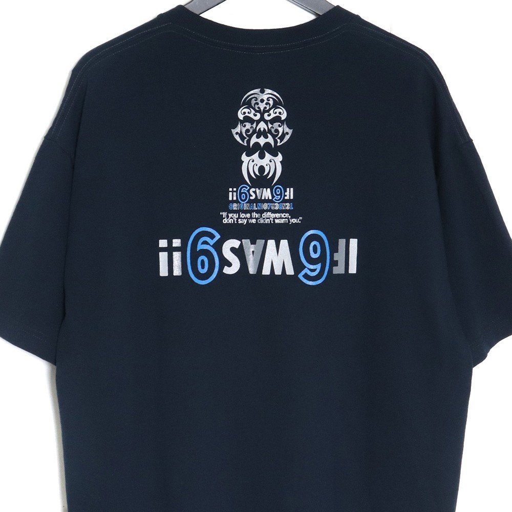 TENDERLOIN 22SS TEE 2A Tシャツ XLサイズ ネイビー テンダーロイン 半袖カットソー ロゴ プリント_画像4