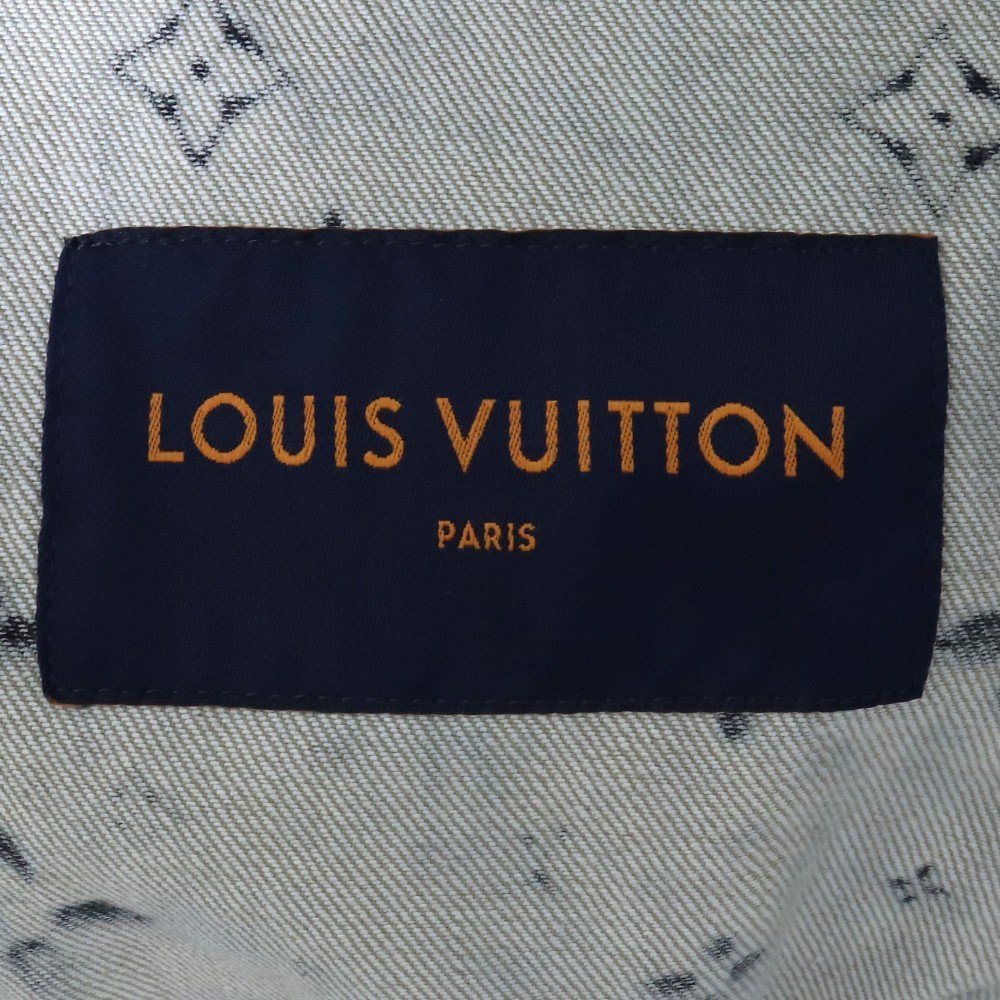 LOUIS VUITTON SS モノグラムテーラードデニムジャケット サイズ